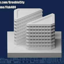 greeblecity diagonal alley buildings_structures 3d print model - Mito3D