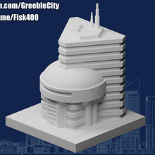 greeblecity evil corp architecture buildings structures 3d print model - Mito3D