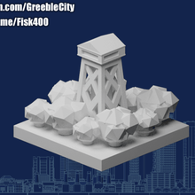 greeblecity Piquet d'incendie buildings_structures 3d print model - Mito3D