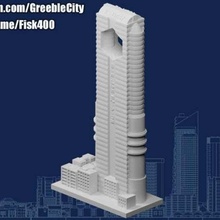 Greeblecity miel estructuras_de_edificios 3d print model - Mito3D