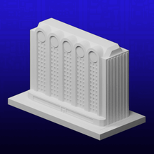 greeblecity hotel architecture buildings structures 3d print model - Mito3D