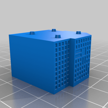 greeblecity mégaturer 16 trimestre tour buildings_structures 3d print model - Mito3D
