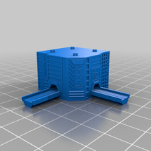 greeblecity megatower 16 road greeblecitycyberpunk buildings_structures 3d print model - Mito3D
