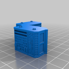 greeblecity megatower 8 piece buildings_structures 3d print model - Mito3D