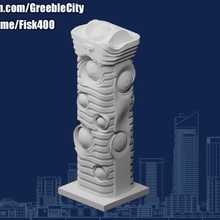 Greeblecity normal bina mimari binalar yapılar 3d print model - Mito3D