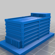 greeblecity parking house large architecture buildings structures 3d print model - Mito3D