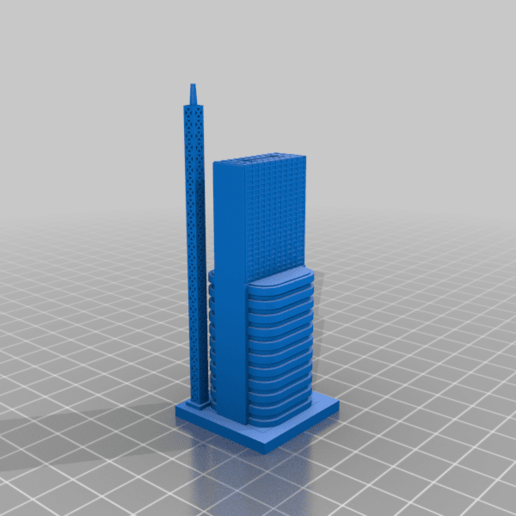 Greeblecity Patreon exklusiv bauen Boom Gebäudestrukturen 3D print model - Mito3D