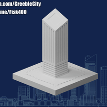 Greeblecity Öffentlichkeit art Gebäudestrukturen 3d print model - Mito3D