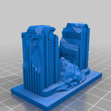 Greeblecity kalıntılar harap greeblecityruins binalar_yapıları 3d print model - Mito3D