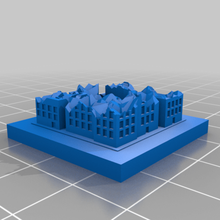 greeblecity ruins small neighbourhood architecture greeblecityruins buildings structures 3d print model - Mito3D