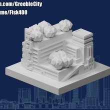 greeblecity terraced living buildings_structures 3d print model - Mito3D