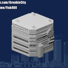 greeblecity tower module greeblecitycyberpunk buildings_structures 3d print model - Mito3D