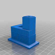 greeblecity week 1 buildings_structures 3d print model - Mito3D