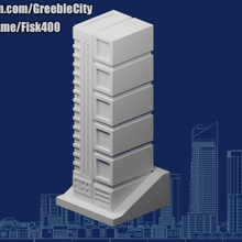greeblecity week 9 buildings_structures 3d print model - Mito3D