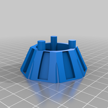 greeblie - conical octagon ajgreeblies kitbashing prop scifi starwars props 3d print model - Mito3D