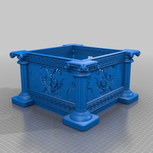 greek ornament box ii home containers 3d print model - Mito3D