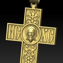 griechisch orthodox Kreuz 3d print model - Mito3D