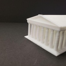 greek parthenon architecture halotbuilding 3d print model - Mito3D