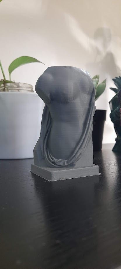 greek statue torso vase Home skull mythology sculpture plant pot succulent 3D print model - Mito3D