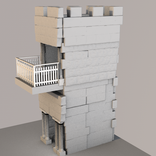 greek tower architecture dubai creek construction jeddah kingdom 2018 tallest harbour greece update 3D print model - Mito3D