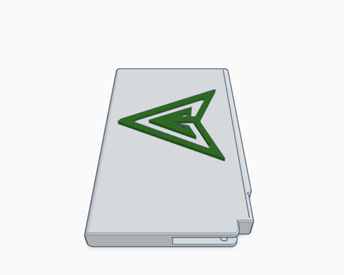 green arrow wallet super hero superhero avengers marvel money credit card 3d print model - Mito3D