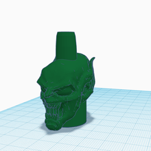verde goblin bocal shisha bongo extrusora 3d print model - Mito3D
