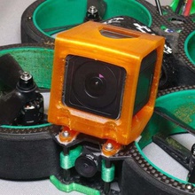 green hornet gopro sessão runcam 5 de montagem jogo r c veículos iflight besouro verde a 3d print model - Mito3D