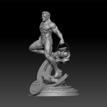 green lantern verschiedene super-Helden statue Abbildung comics dc 3d print model - Mito3D