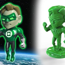 green lantern chibi version game toys dc comics justice league characters hal jordan 3d print model - Mito3D
