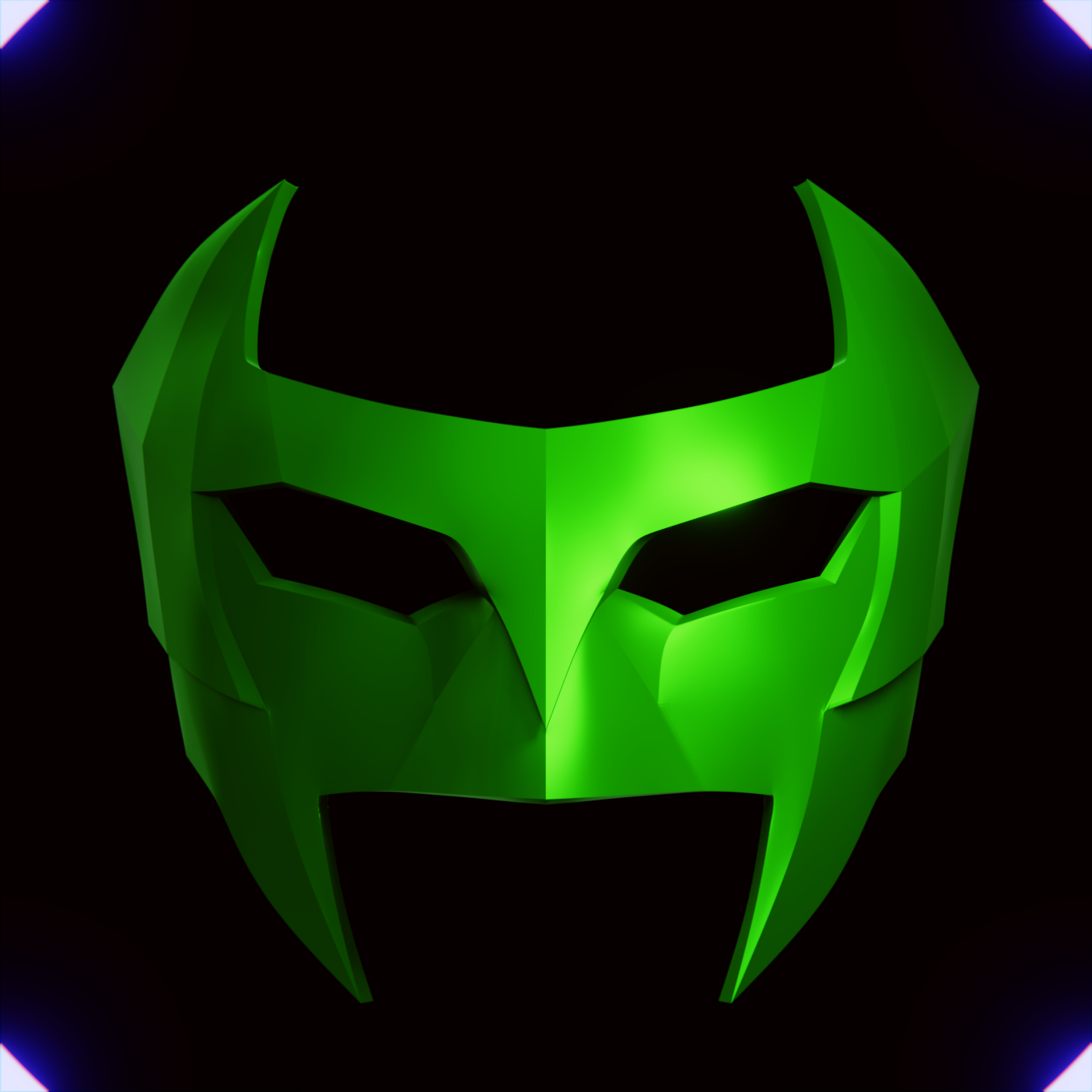 verde linterna kyle Rayner paralaje hal Jordán máscara Verde lantor batman superhombre destello preguntarse mujer cosplay 3dprint dc historietas 3D print model - Mito3D
