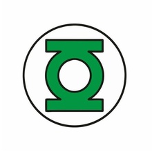 green lantern logo - lanterna verde art 3d print model - Mito3D