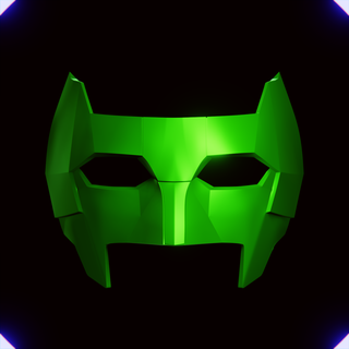 verde lanterna semplice kyle Rayner hal Giordania maschera Lanterna lanter Batman superuomo veloce Meraviglia donna cosplay 3dprint dc i fumetti 3d print model - Mito3D