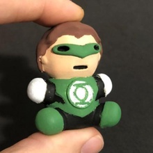 green lantern tiny key chain option dc comics toy 3d print model - Mito3D