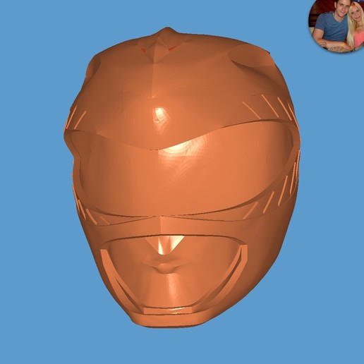 green ranger-Helm Spiel Helm ranger grün rangers macht morphin mächtigen 3D print model - Mito3D