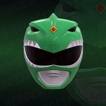 verde ranger casco 3d print model - Mito3D
