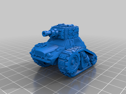 gremlin grot tank 40k grot ork tank warhammer warhammer 40k games  3d print model - Mito3D
