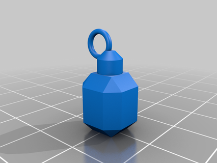 grenade loisir 3d print model - Mito3D