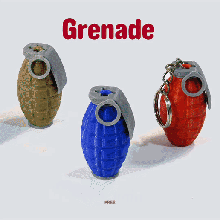 granada llavero 3d print model - Mito3D