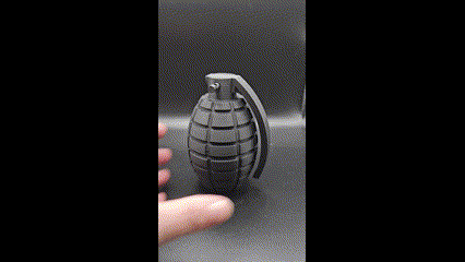 grenade dice case free 24hours it a game dicetower skull tower human dandd d&d dungeons dragons dnd 3d print model - Mito3D
