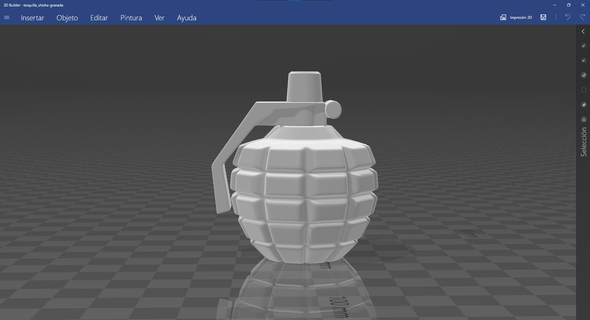 Grenade narguilé bocal boquilla shisha granada extrusora bongo tpu 3d print model - Mito3D