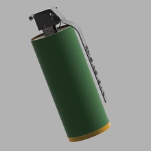 granata m18 fumo gioco l'arma la pistola giocattolo giocare controreplica bomba a mano blast 3d print model - Mito3D