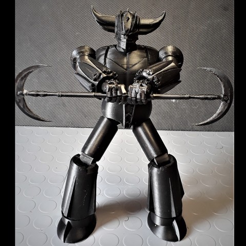 grendizer goldrake maxlab sürümü oyun çizgi film anime vintage oyuncaklar mech robot 3D print model - Mito3D