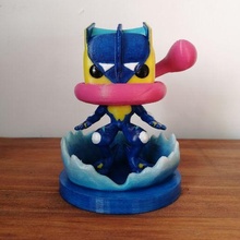 Greninja pop Sanat pokemon oyuncaklar 3d print model - Mito3D