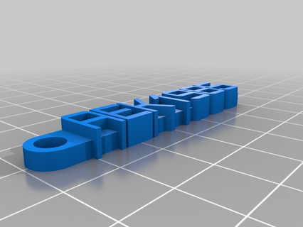 g customized organization 3d print model - Mito3D