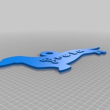 greta llavero joyería joya personalizado llaveros 3d print model - Mito3D