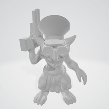 gretchin leader art creatures ork 3d print model - Mito3D