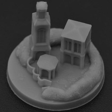 gris de paraísos fiscales la guerra del anillo juego wotr 3d print model - Mito3D