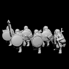 greybeards game dwarven hold dwarf warriors 9th age 28mm fantasy miniature wargame rpg dnd dungeon dragons medieval 3d print model - Mito3D