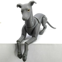 greyhound bjd jeu chien jouet articulé animal 3d print model - Mito3D