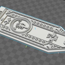 greyjoy house banner trono gioco art jannie di troni ottenuto 3d print model - Mito3D